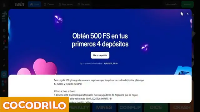 Bonus de bienvenue — aperçu