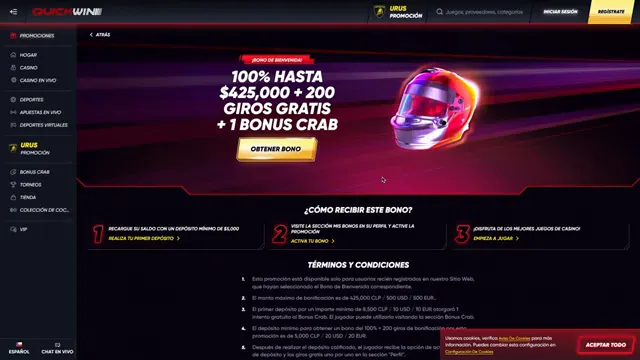 Bonus de casino — aperçu